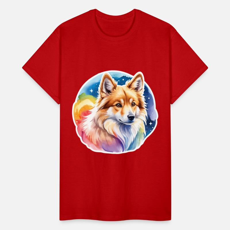 Icelandic Sheepdog Watercolor
