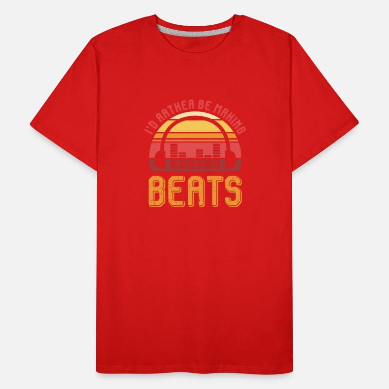 I'd rather be making beats - Producer