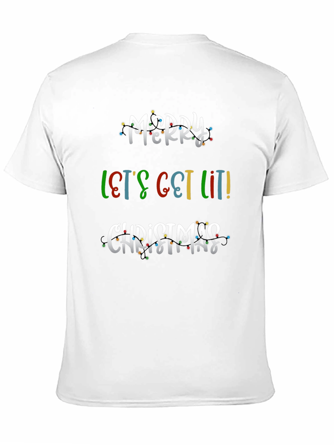 Merry Lets Get Lit Christmas T-Shirt