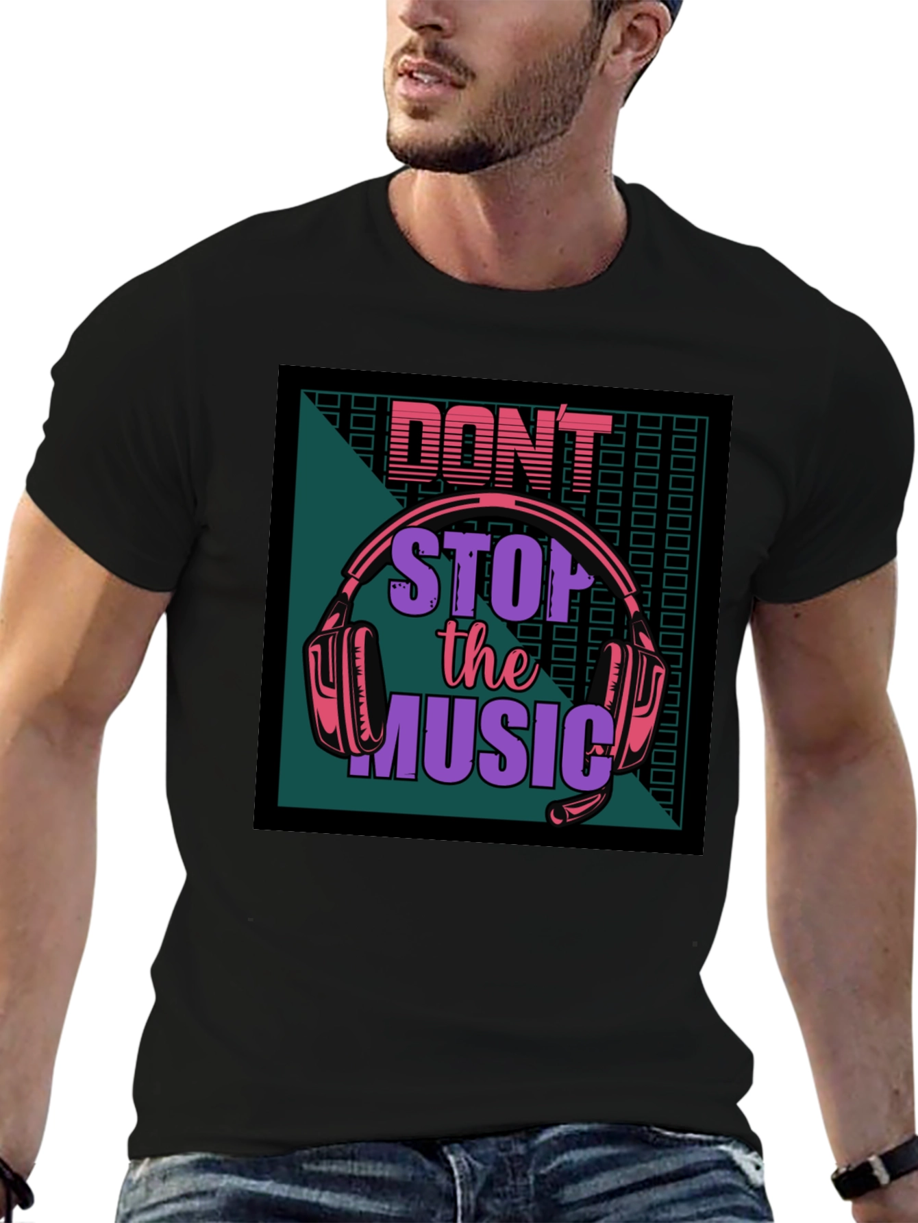 Dont Stop the Music Graphic Tee