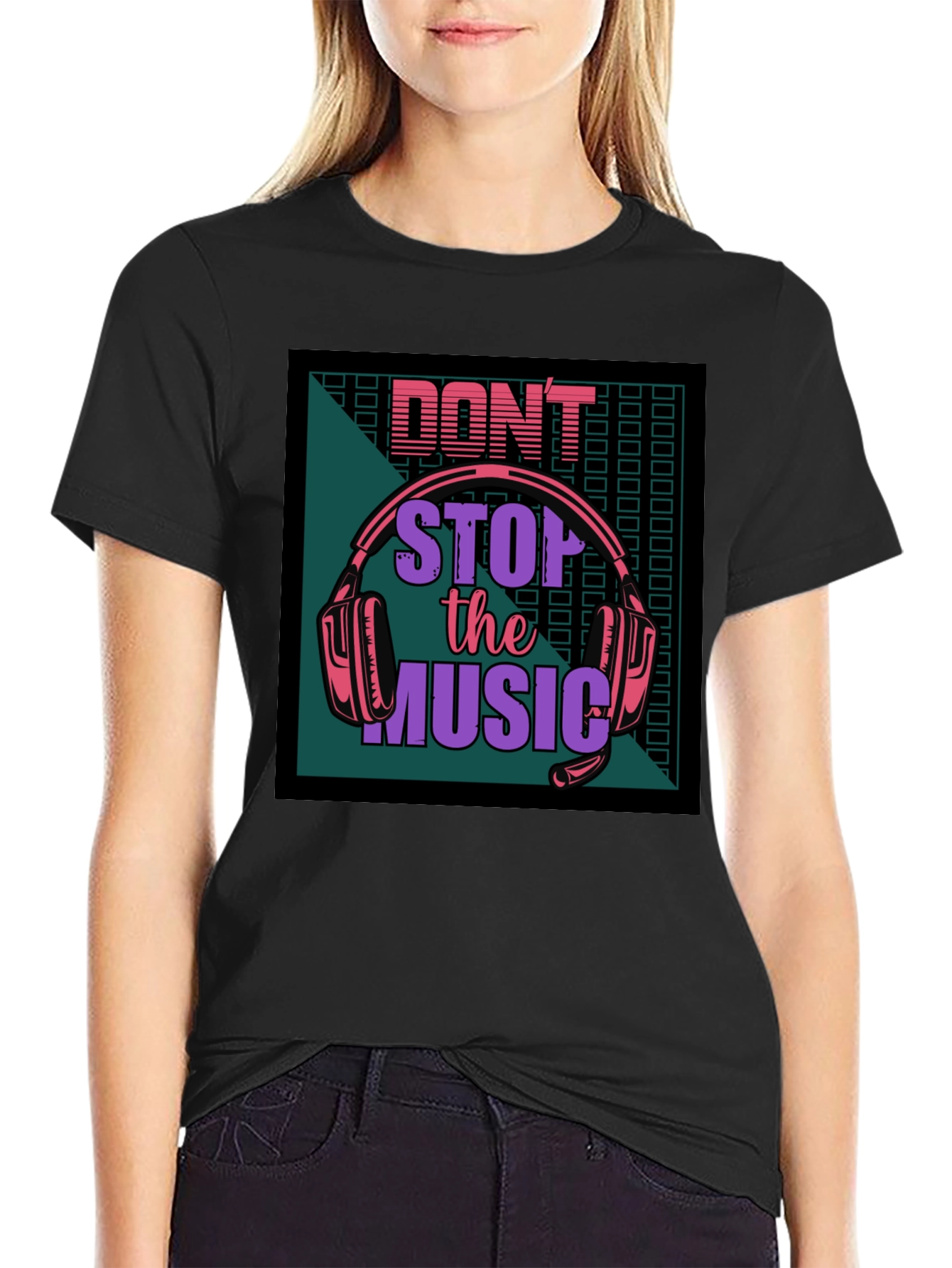 Dont Stop the Music Graphic Tee