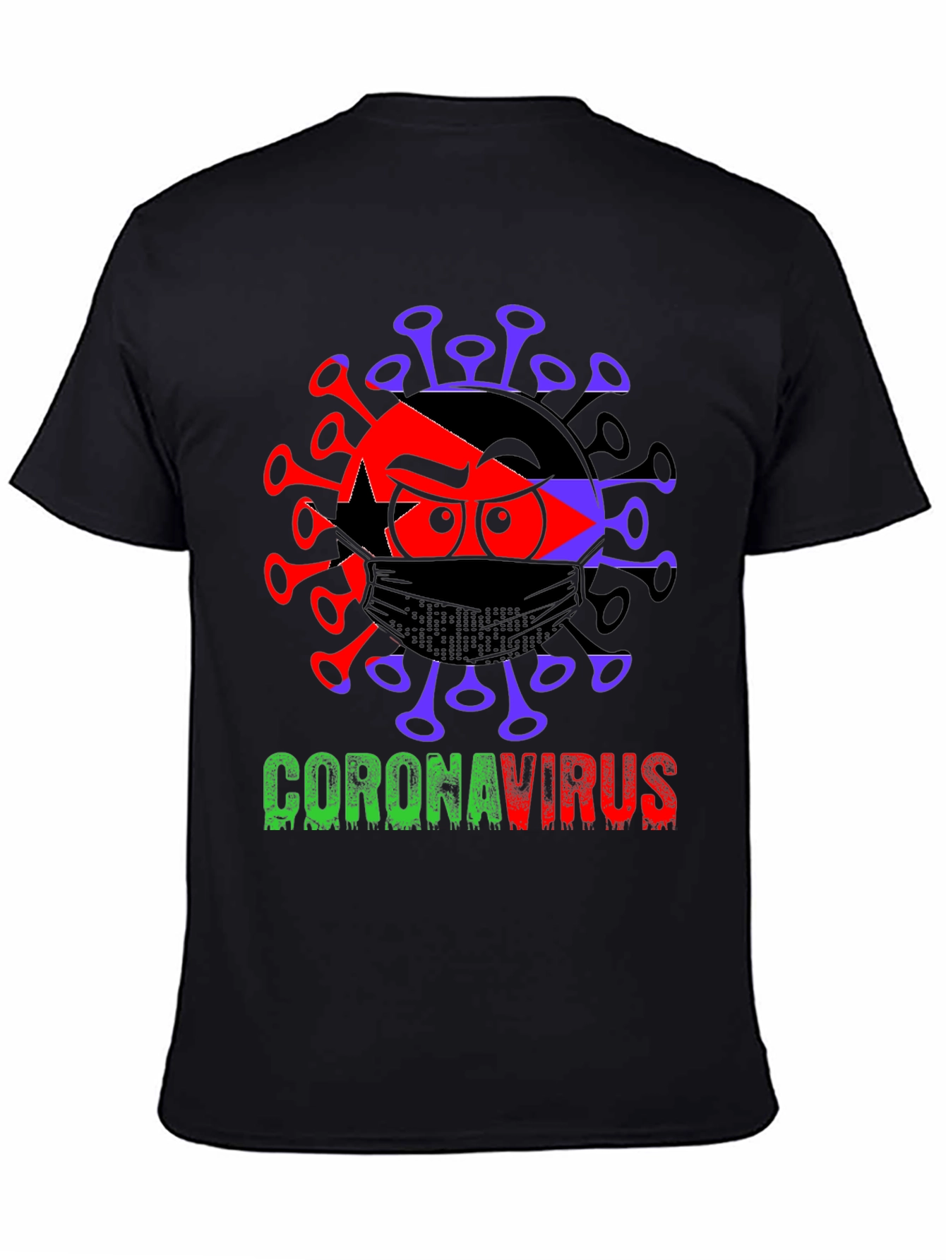 Coronavirus T-Shirt - Novelty Graphic Tee
