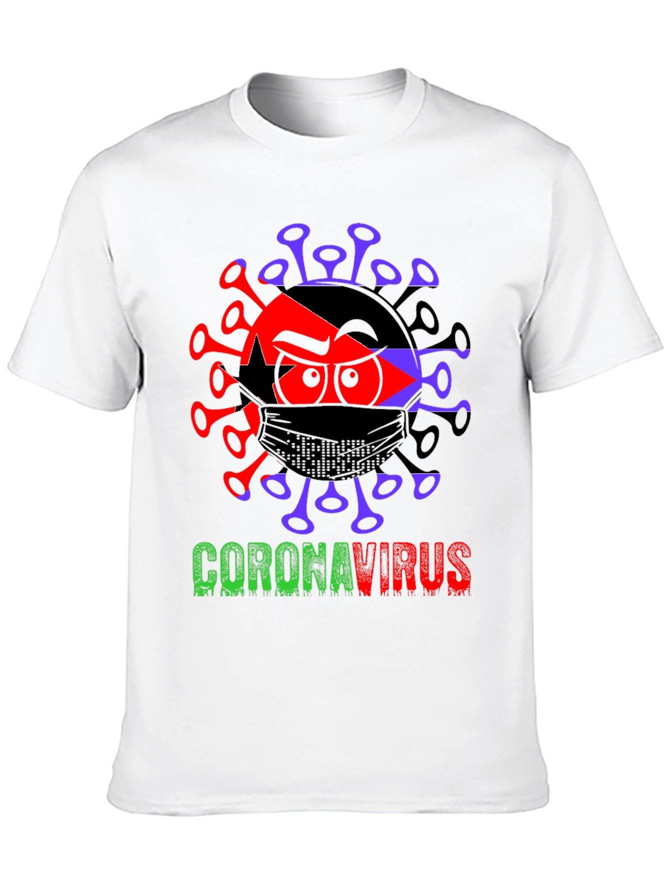 Coronavirus T-Shirt - Novelty Graphic Tee