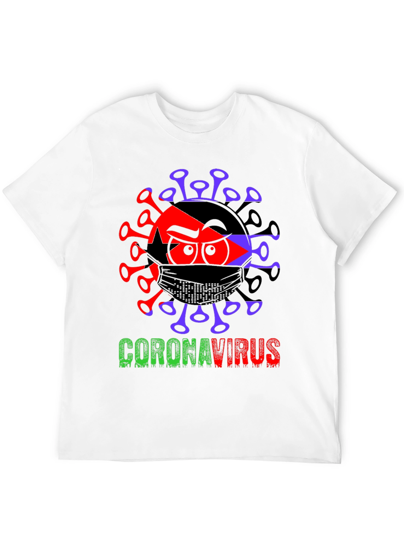 Coronavirus T-Shirt - Novelty Graphic Tee