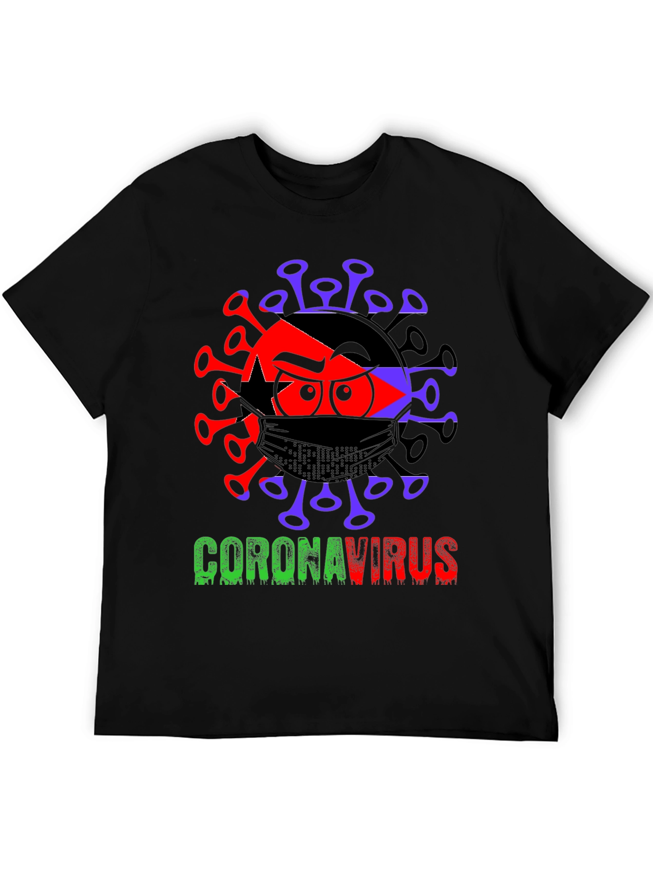 Coronavirus T-Shirt - Novelty Graphic Tee