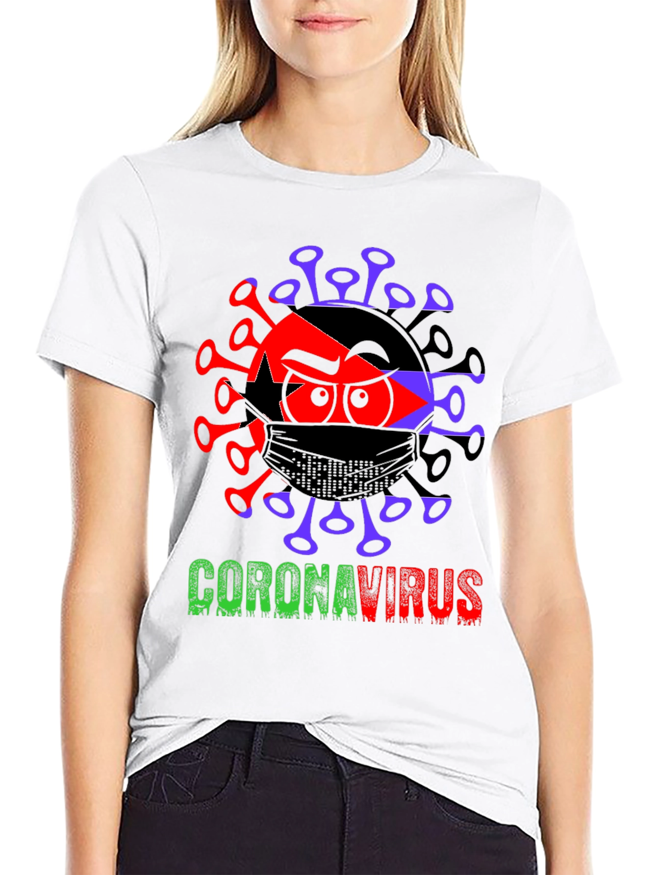 Coronavirus T-Shirt - Novelty Graphic Tee