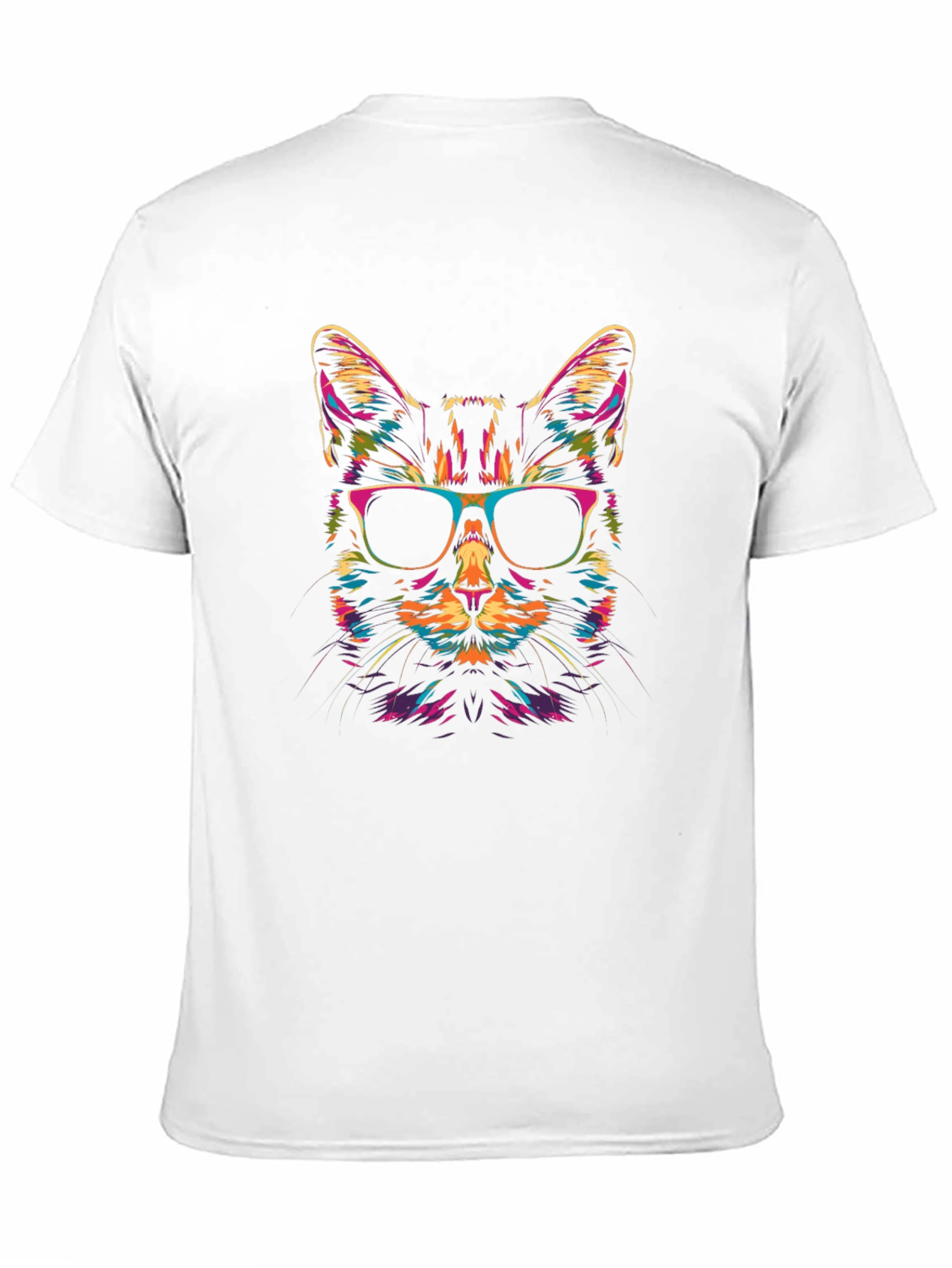 Cool Cat Graphic Tee - Unisex Black T-Shirt