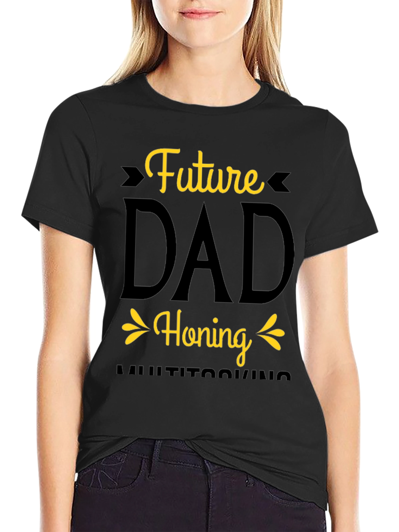 Future Dad Honing Multitasking T-Shirt