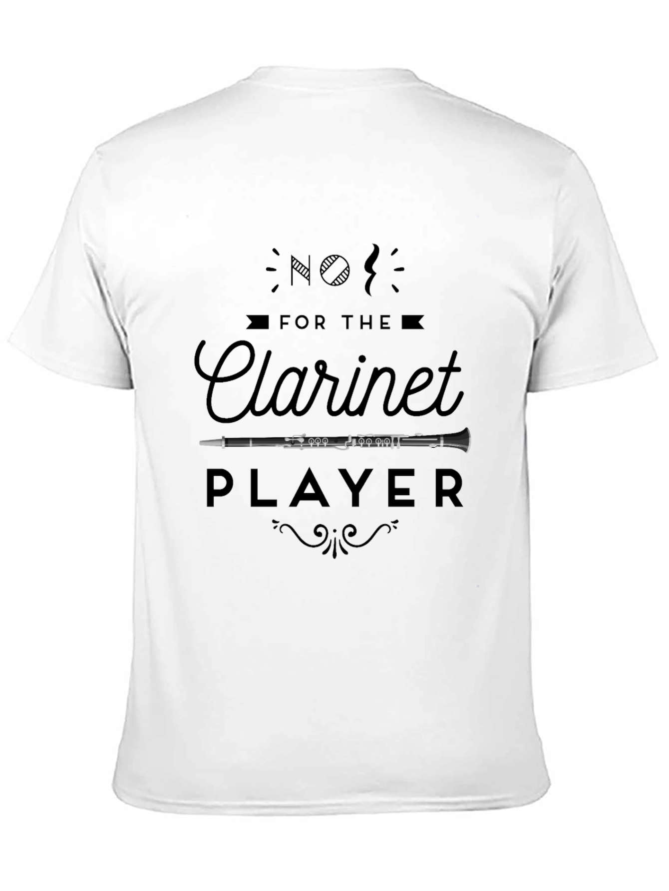 Clarinet Player T-Shirt - Music Lover Gift