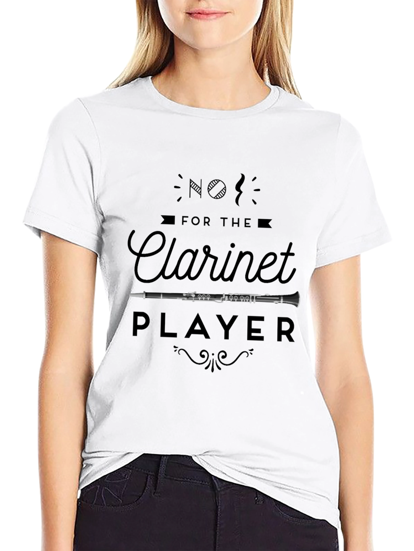Clarinet Player T-Shirt - Music Lover Gift