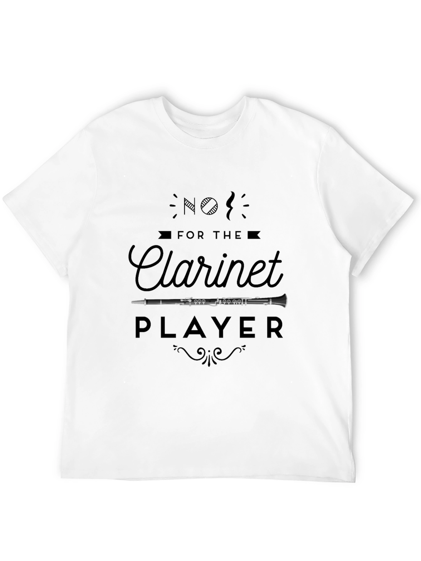 Clarinet Player T-Shirt - Music Lover Gift