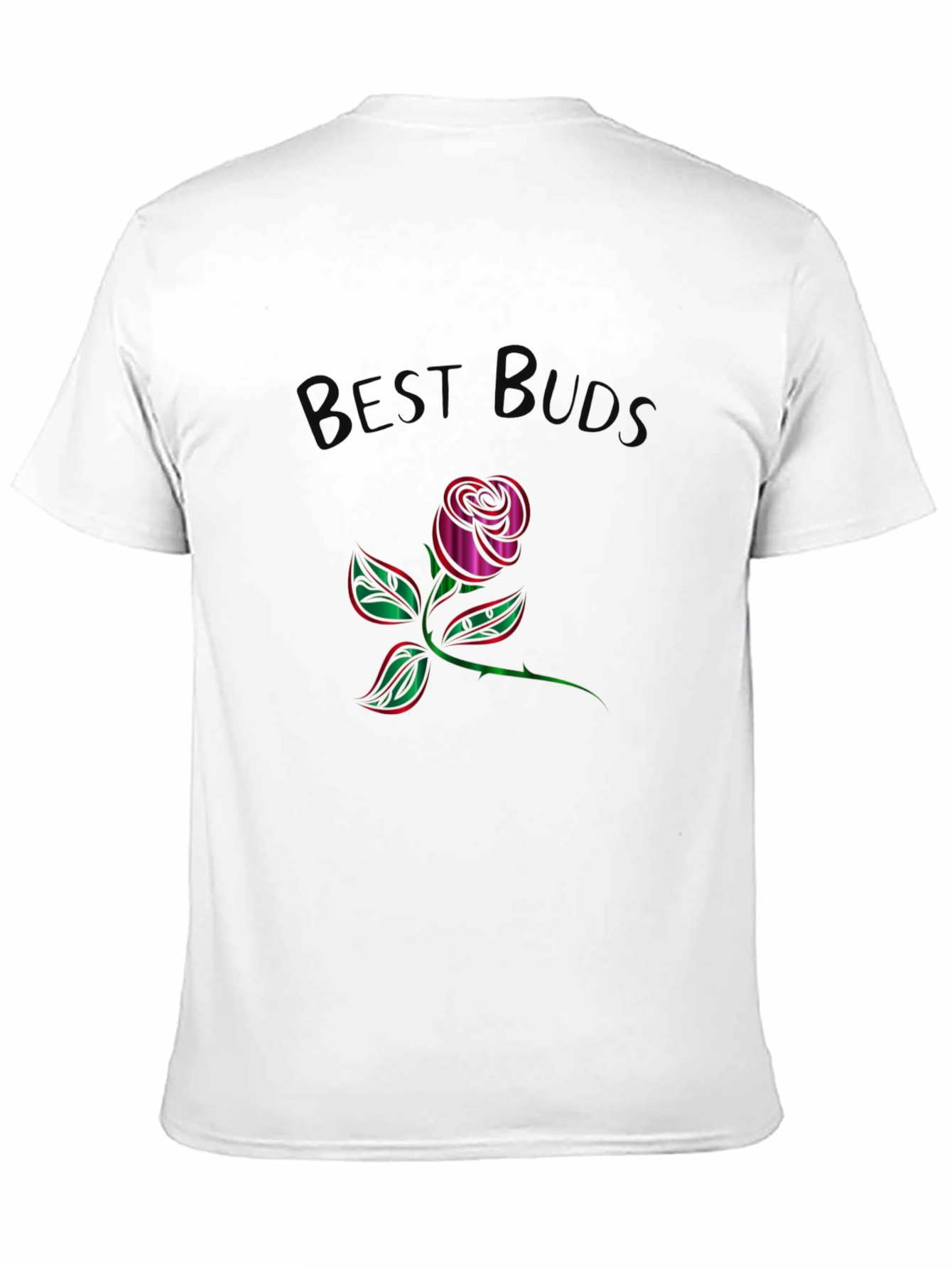 Best Buds Rose Graphic T-Shirt