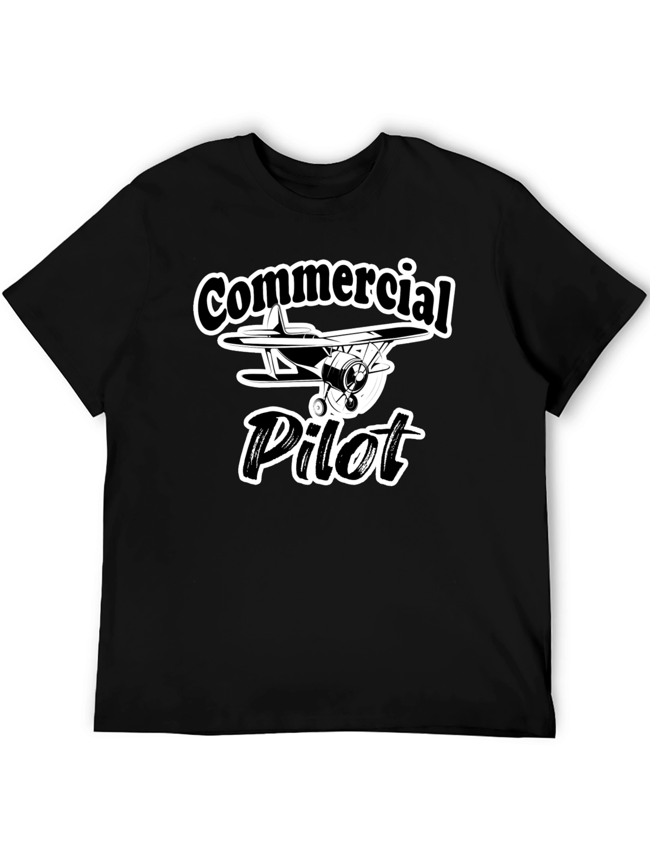 Commercial Pilot T-Shirt - Airplane Design