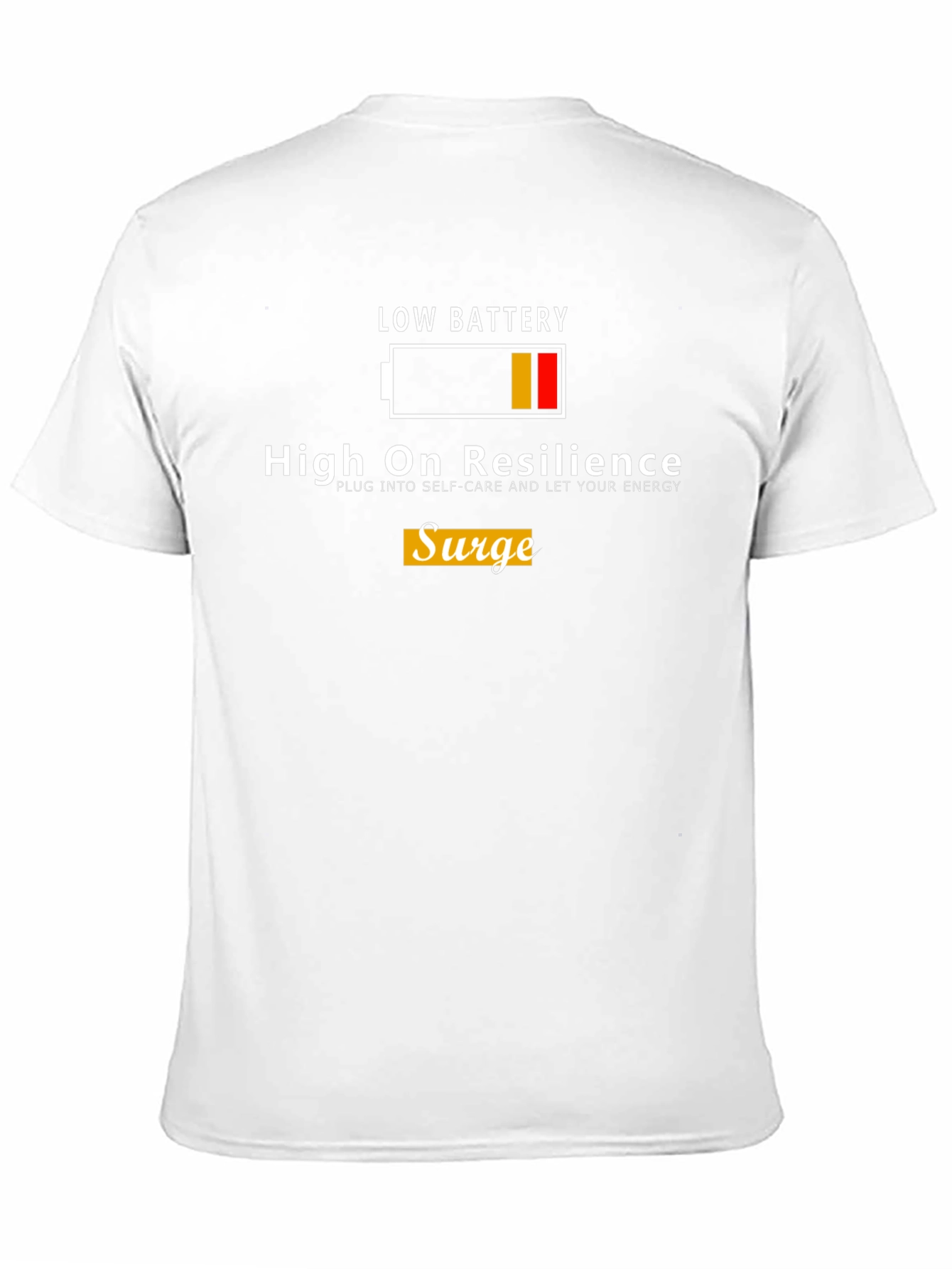 High On Resilience Low Battery Graphic T-Shirt