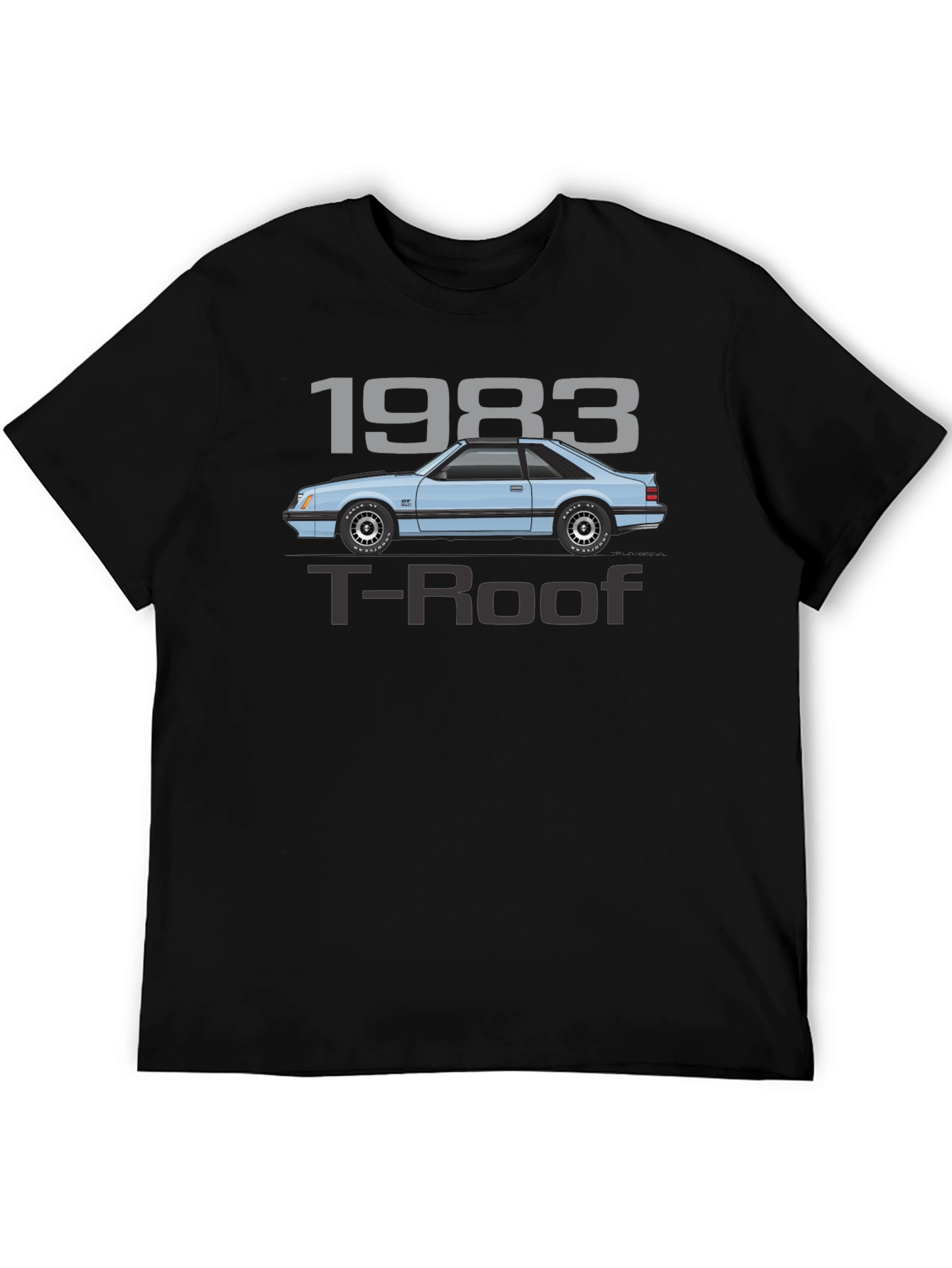 1983 T-Roof Car Graphic Tee