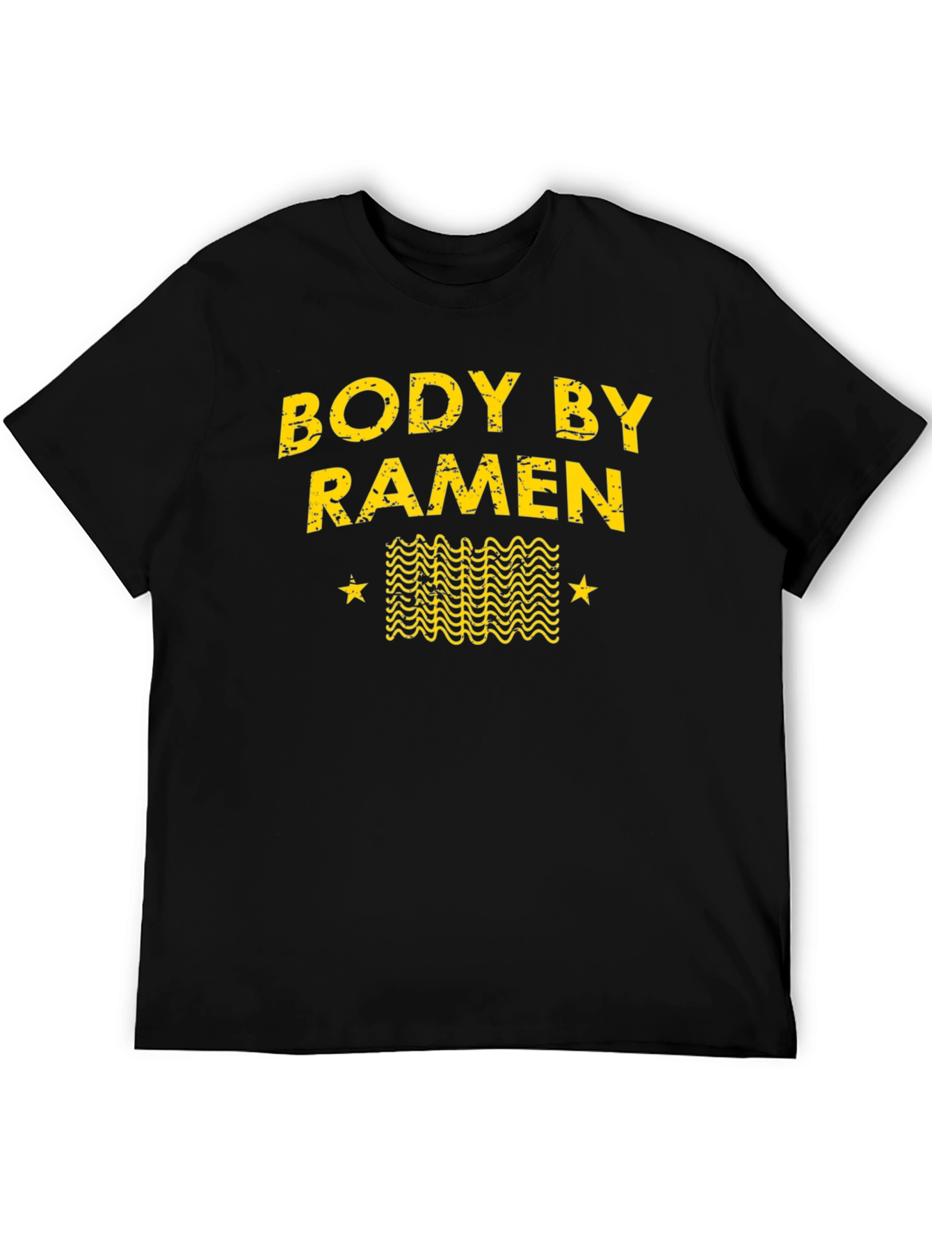 Body By Ramen Graphic Tee - Unisex Casual T-Shirt