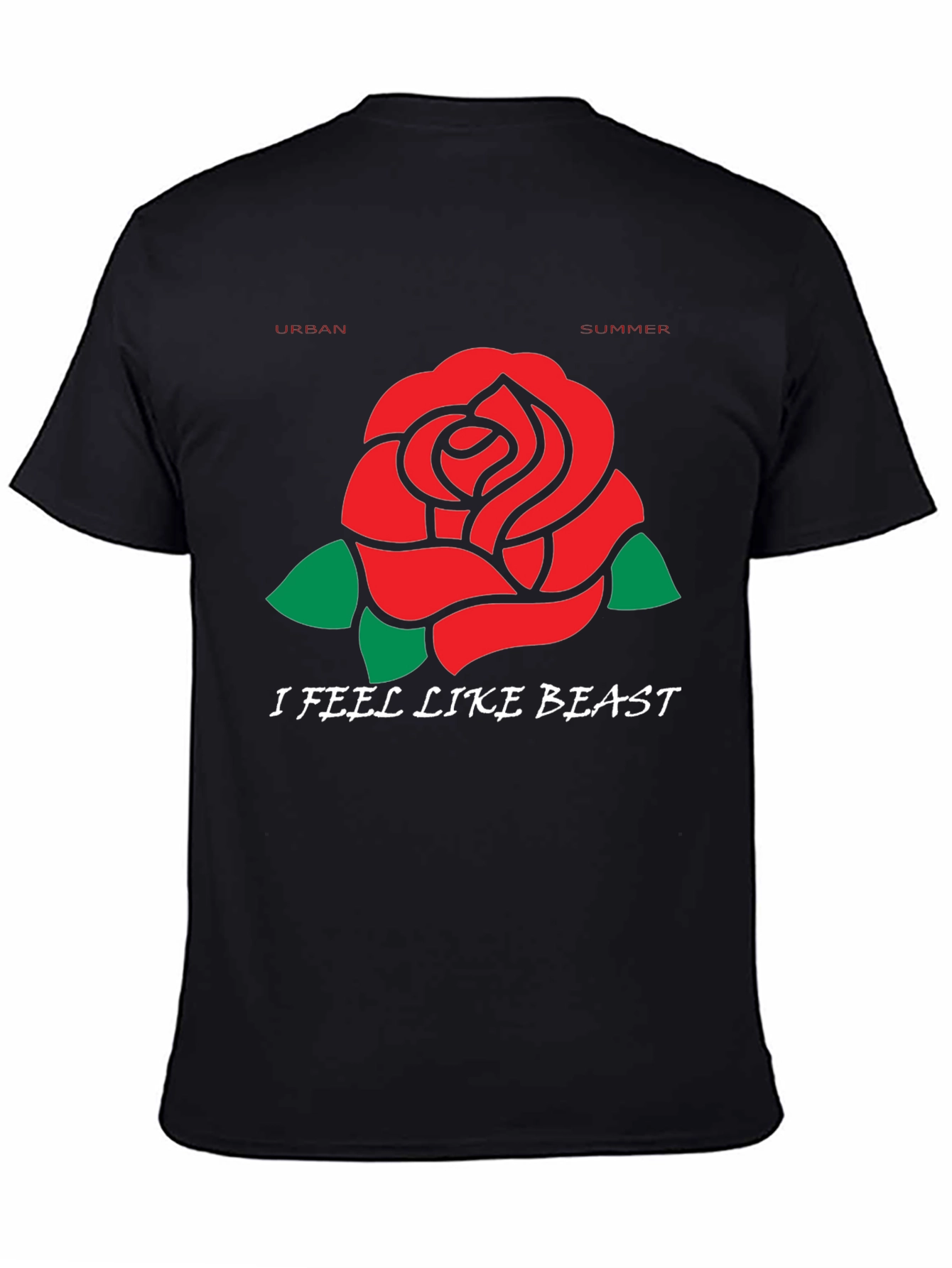 Urban Summer Rose Beast T-Shirt