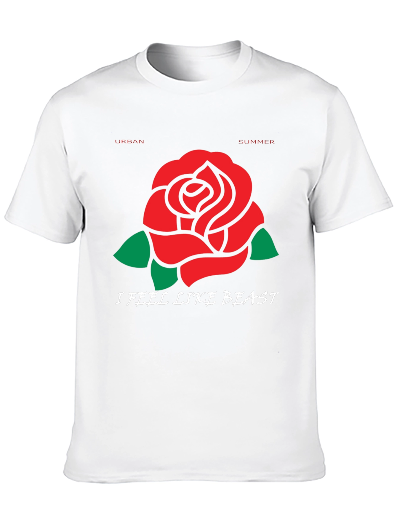 Urban Summer Rose Beast T-Shirt