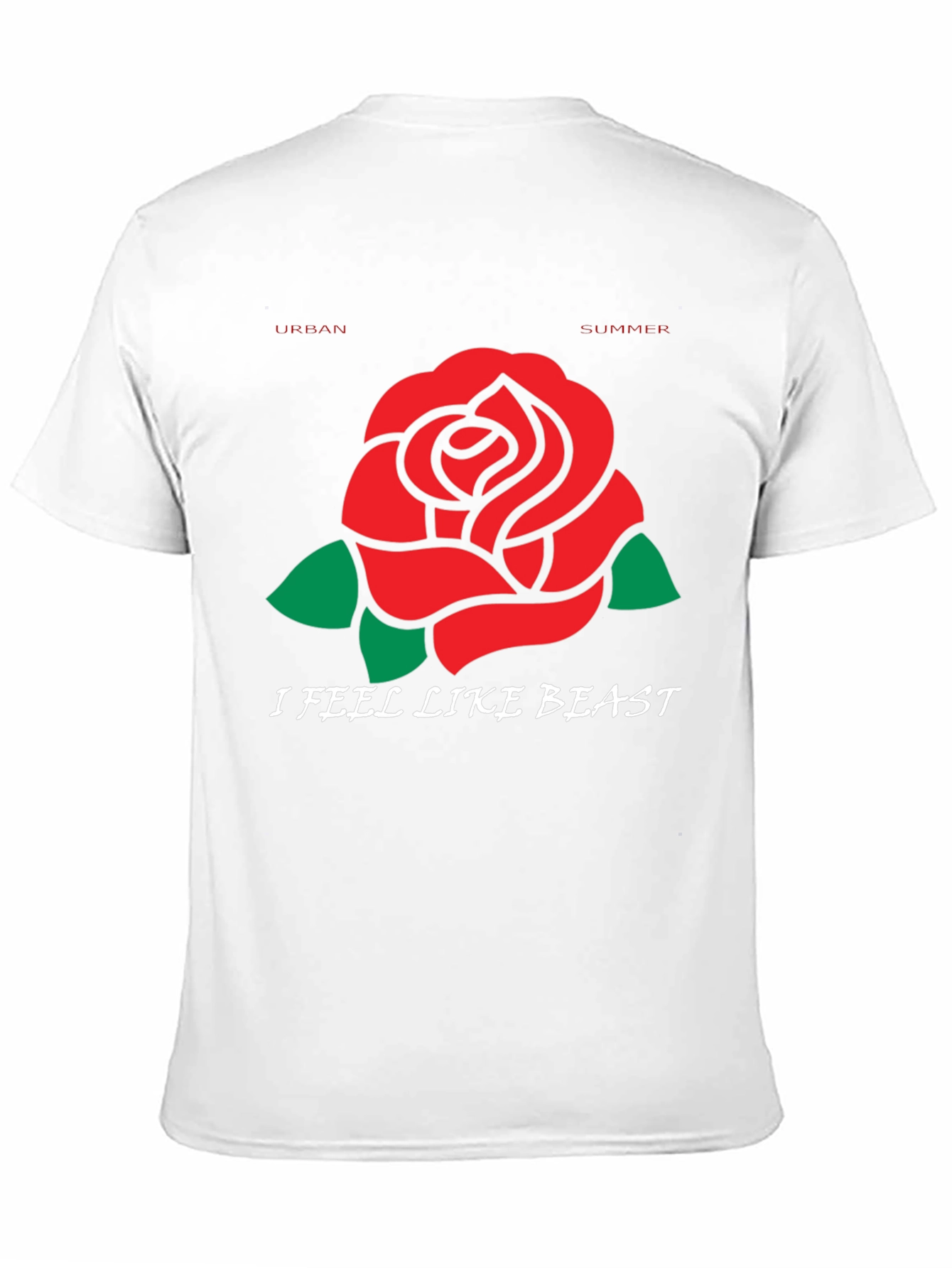 Urban Summer Rose Beast T-Shirt