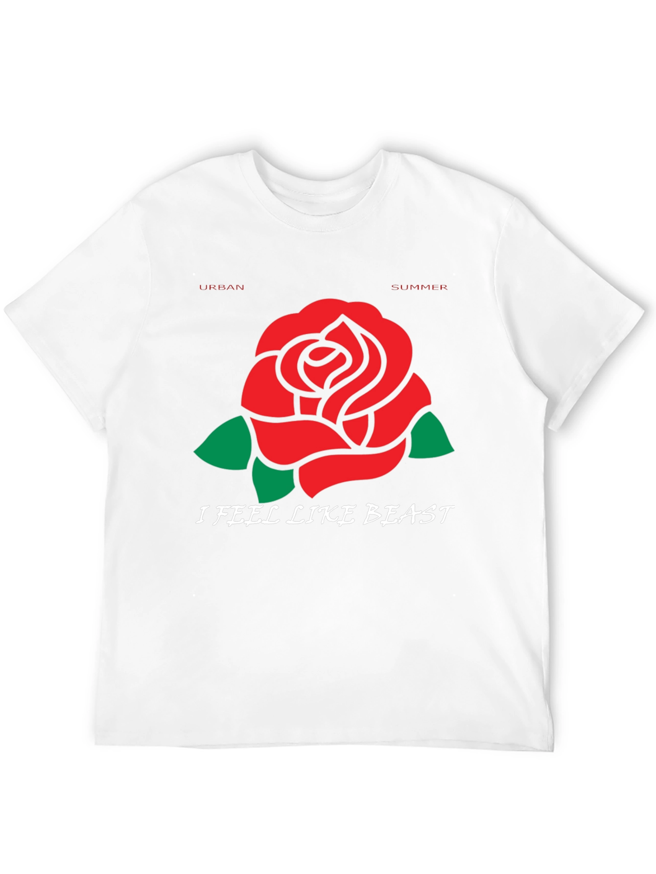 Urban Summer Rose Beast T-Shirt