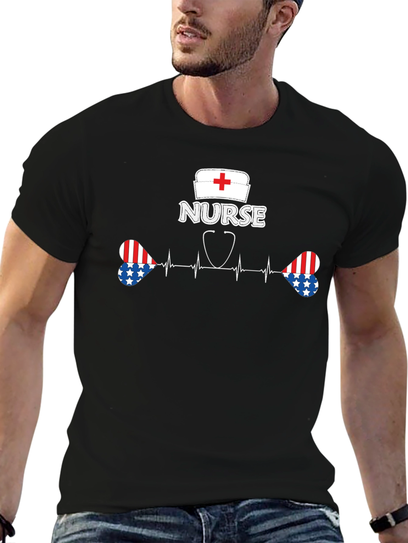 Nurse Patriotic T-Shirt