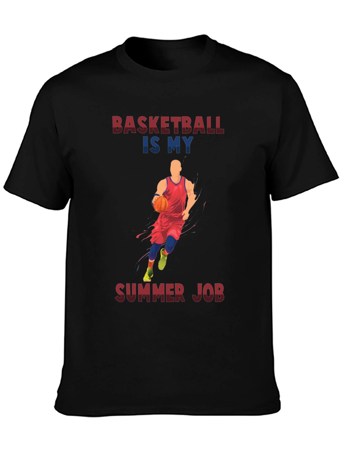 Basketball Summer Job T-Shirt