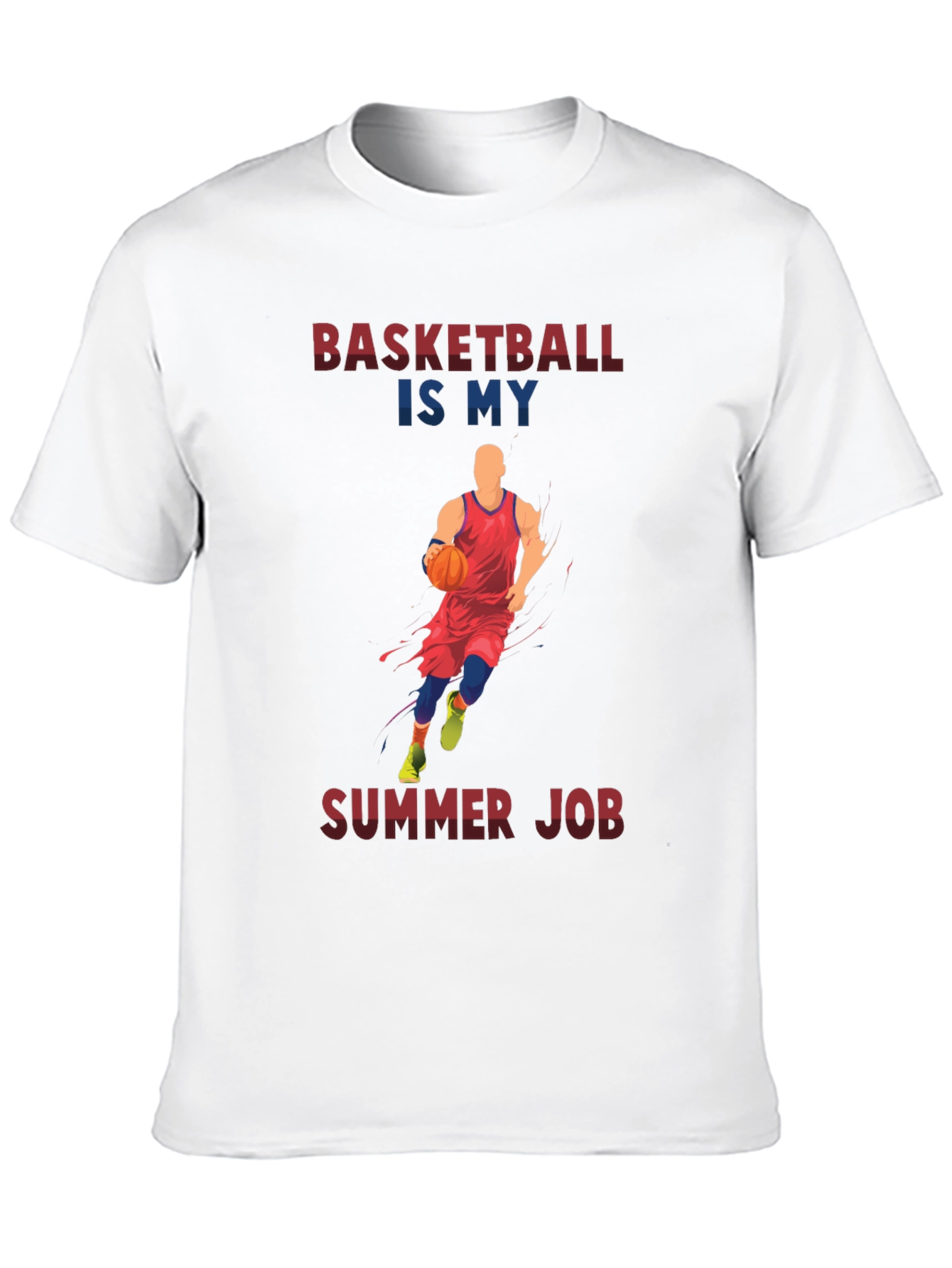 Basketball Summer Job T-Shirt