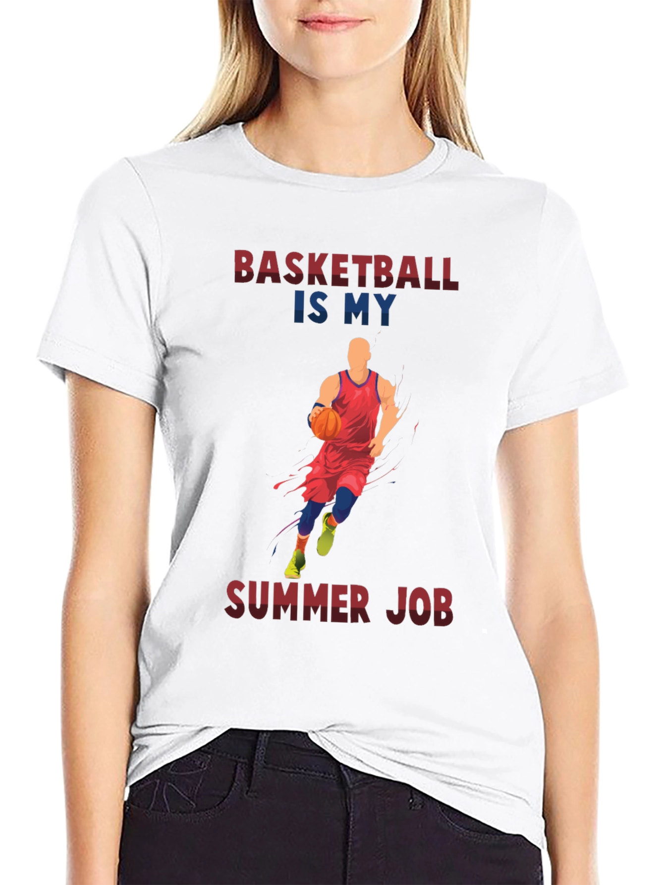 Basketball Summer Job T-Shirt
