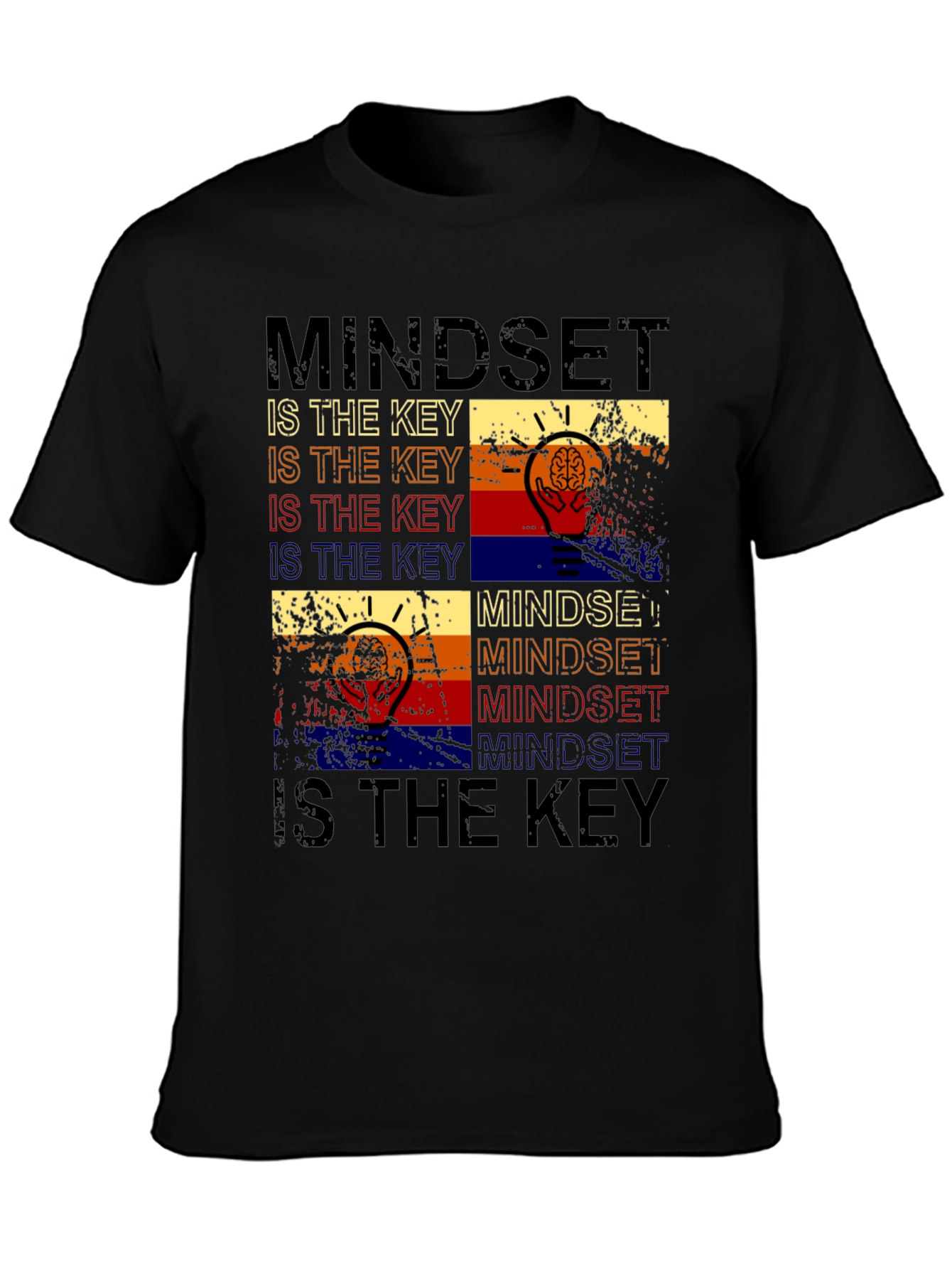 Mindset Is The Key Graphic Tee