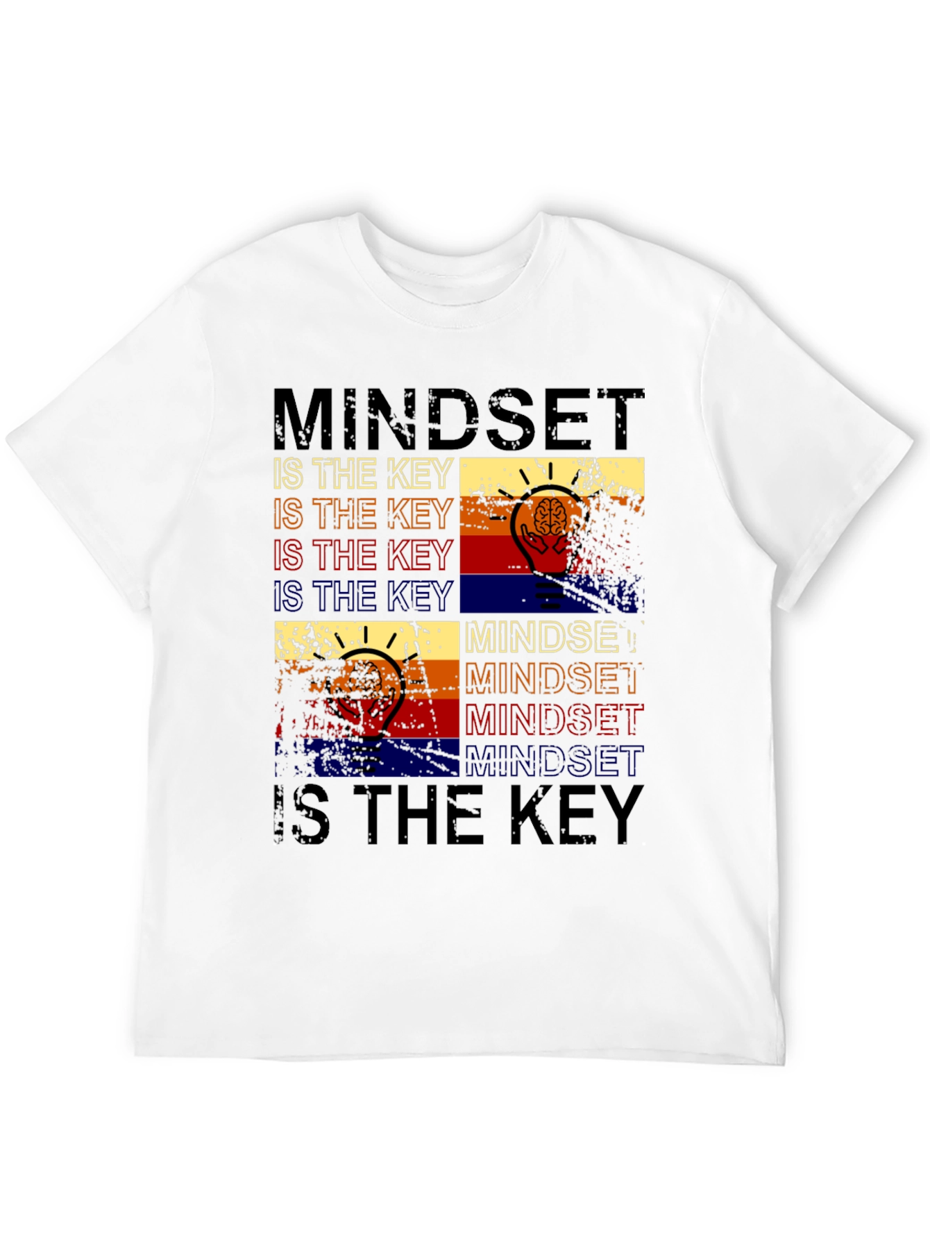 Mindset Is The Key Graphic Tee