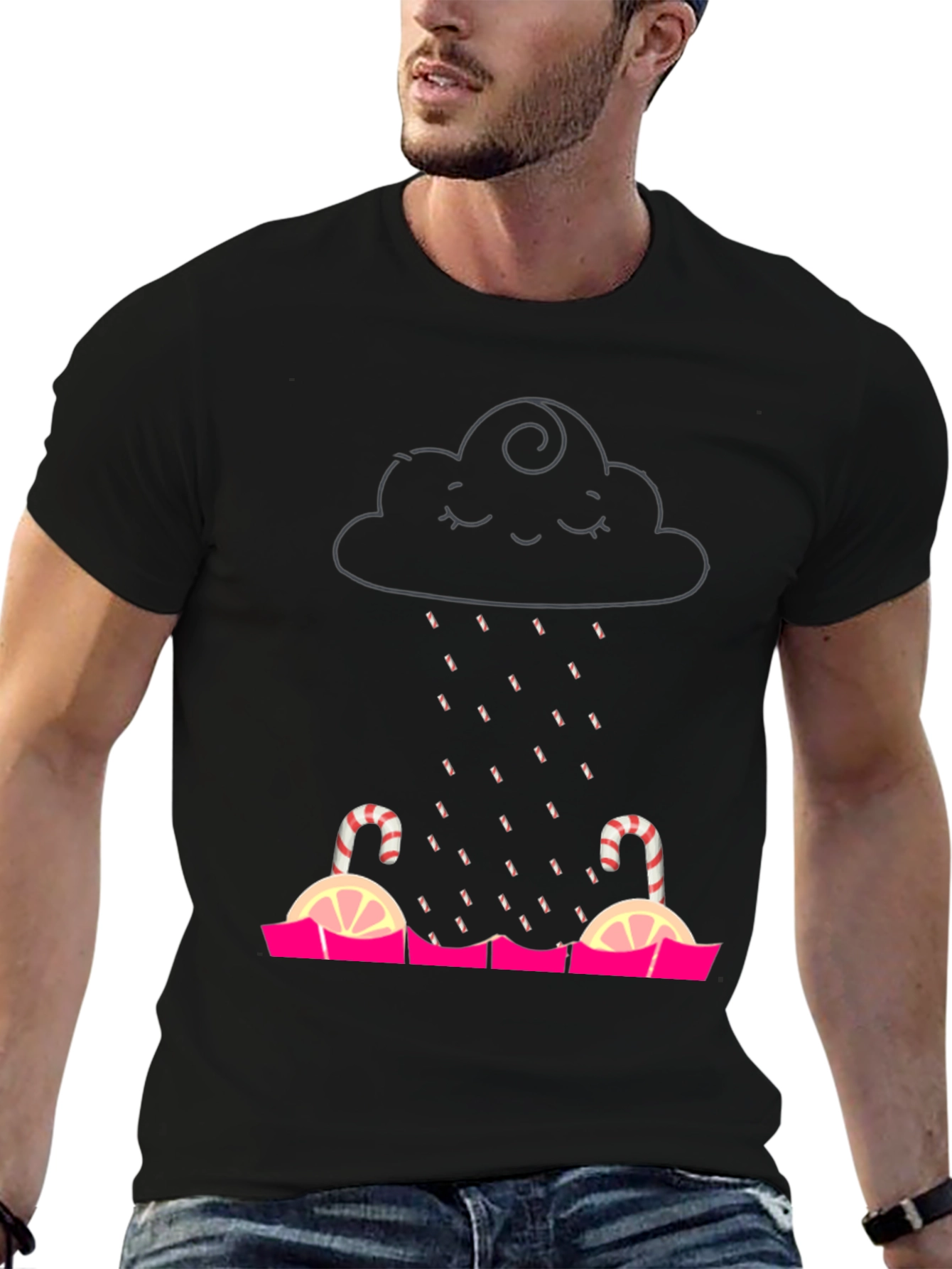 Candy Rain Graphic Tee