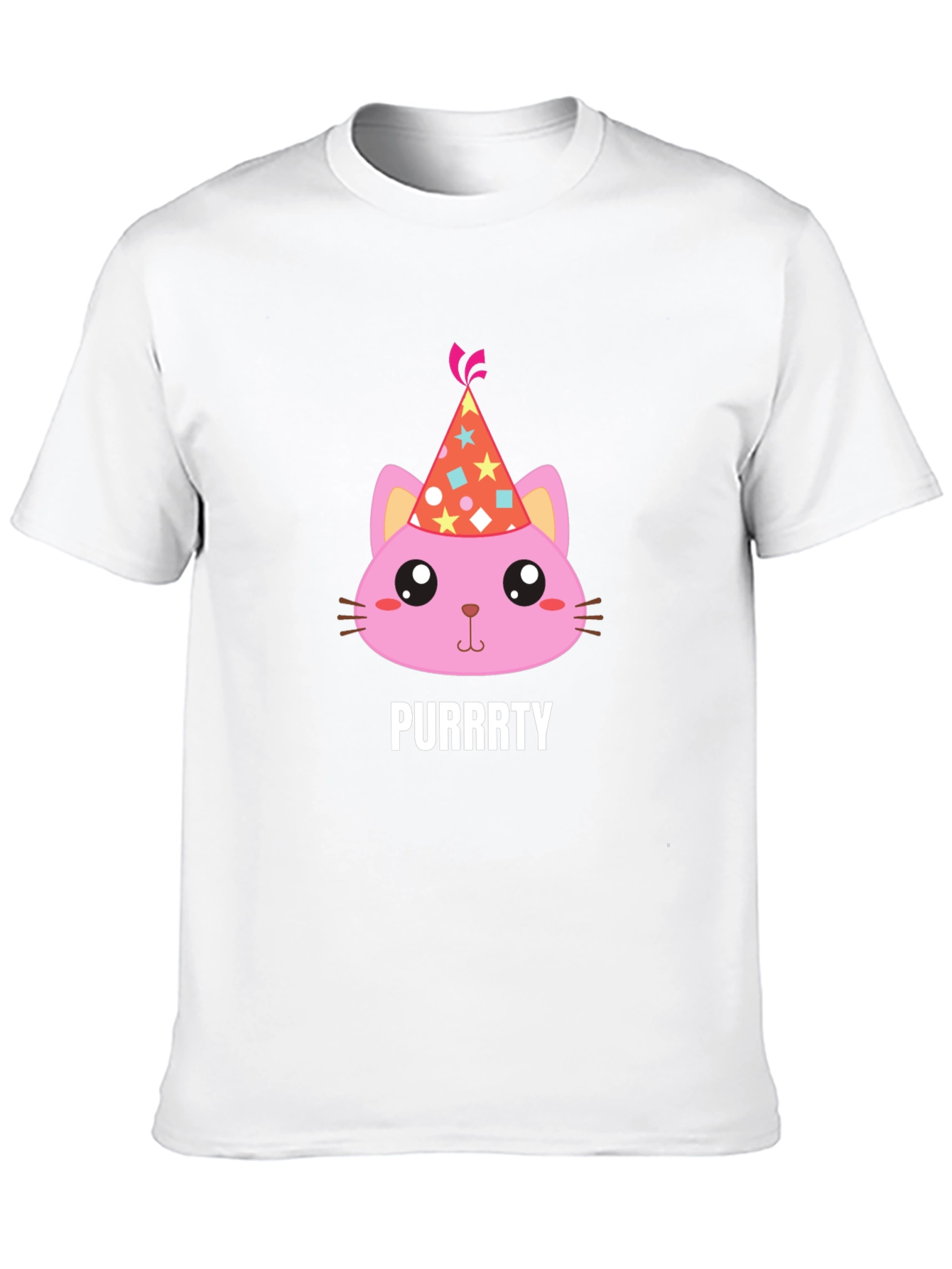 Purrrty Cat Party T-Shirt - Fun & Festive!