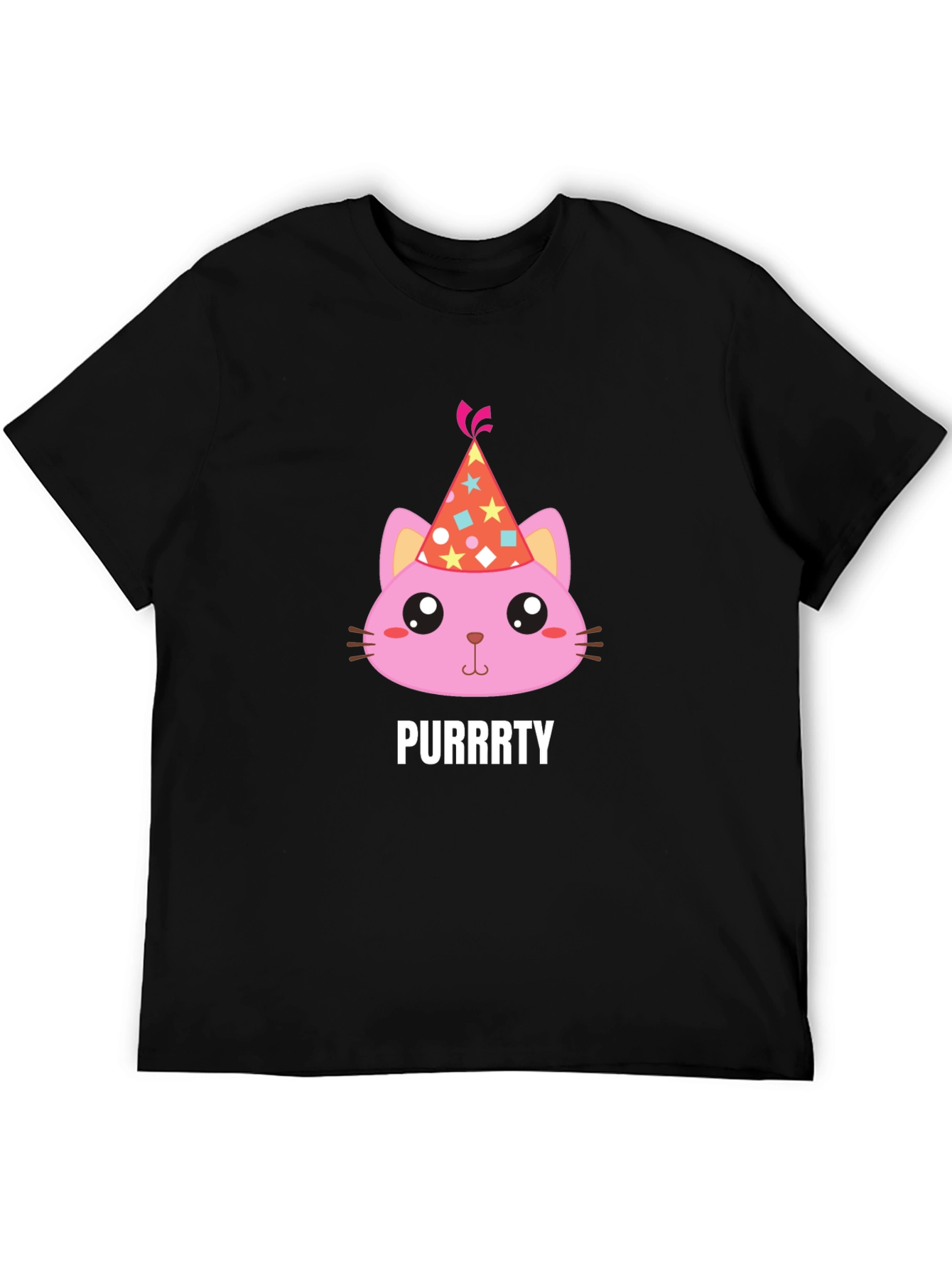 Purrrty Cat Party T-Shirt - Fun & Festive!