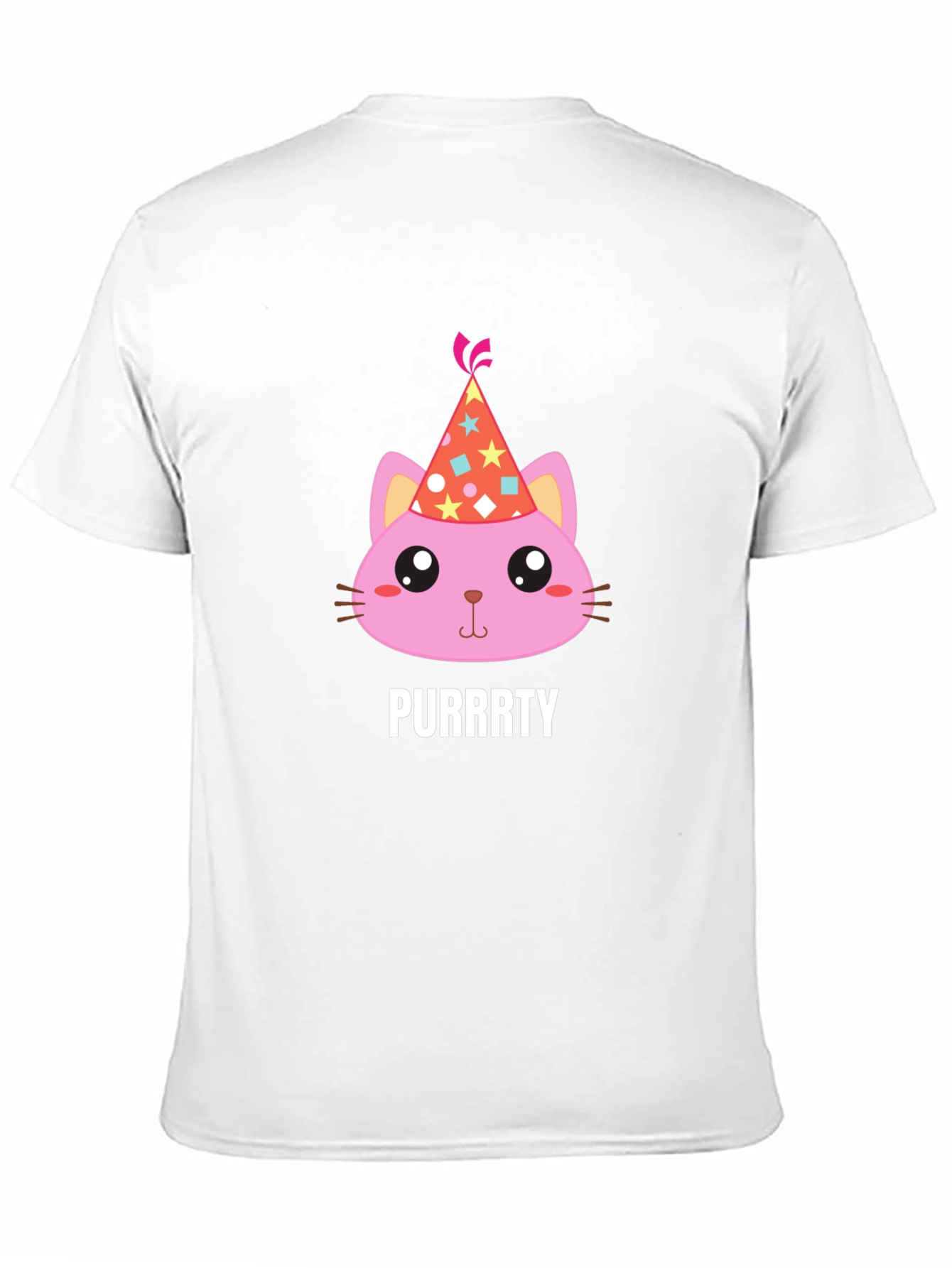 Purrrty Cat Party T-Shirt - Fun & Festive!