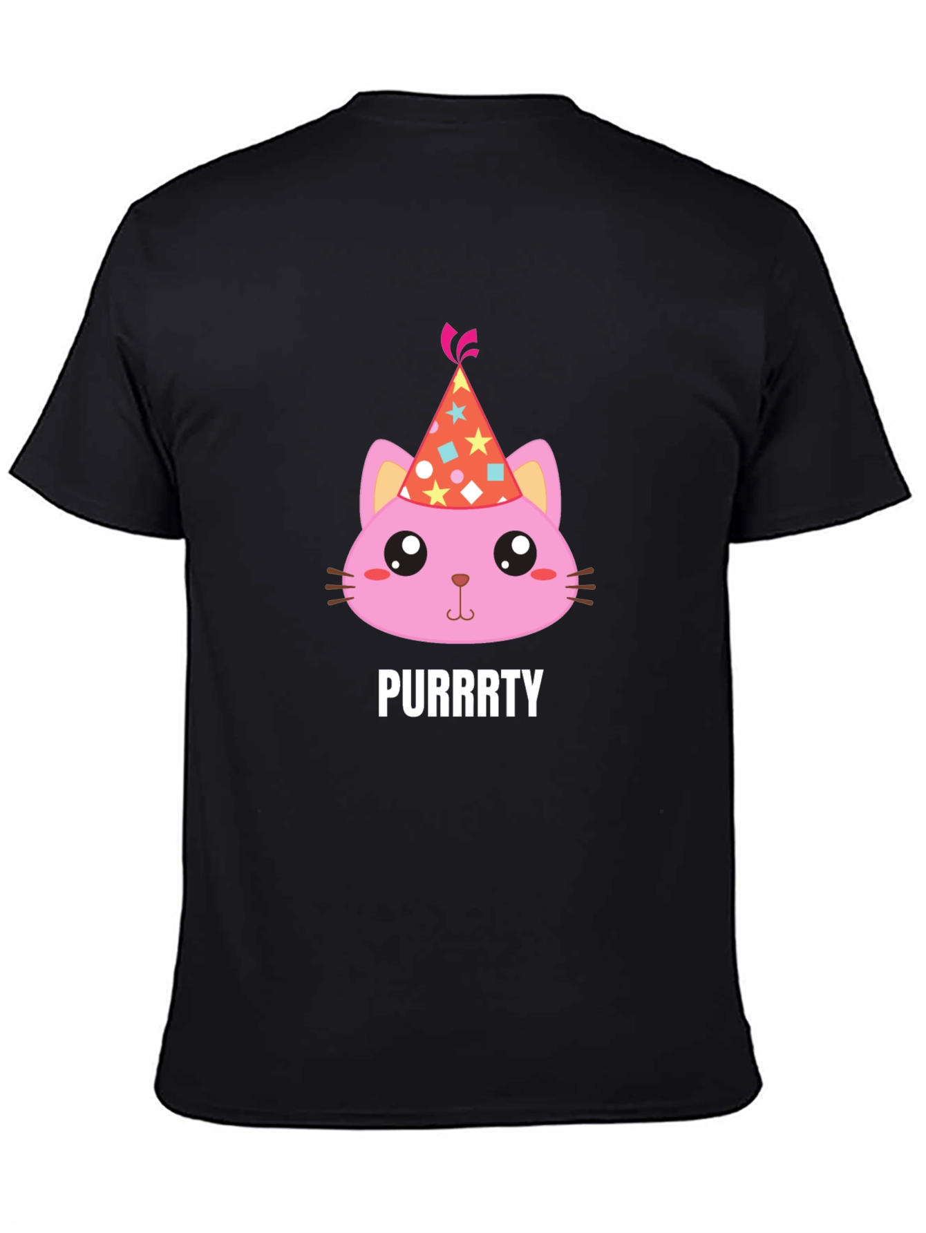 Purrrty Cat Party T-Shirt - Fun & Festive!