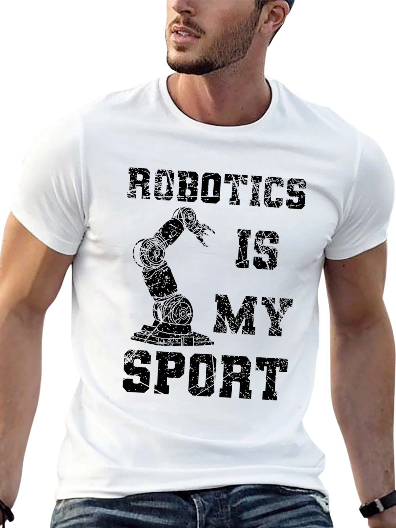 Robotics Is My Sport Graphic T-Shirt