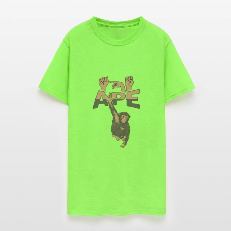ILY APE ASL Hand Gesture Deaf Hearing Loss