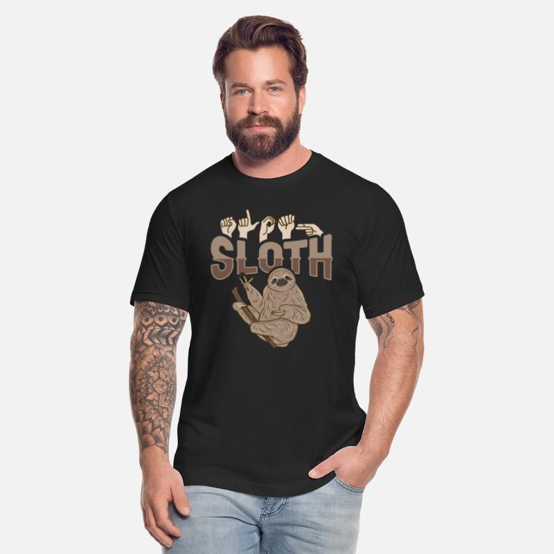 ILY Sloth ASL Hand Gesture Deaf Hearing Loss