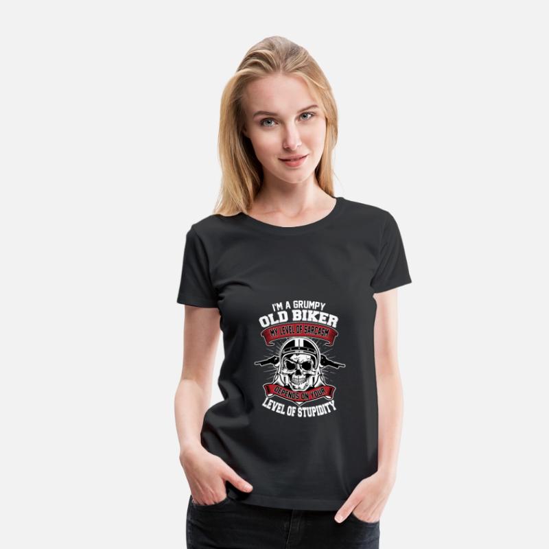 I'm A Grumpy Old Biker My Level Of Sarcasm