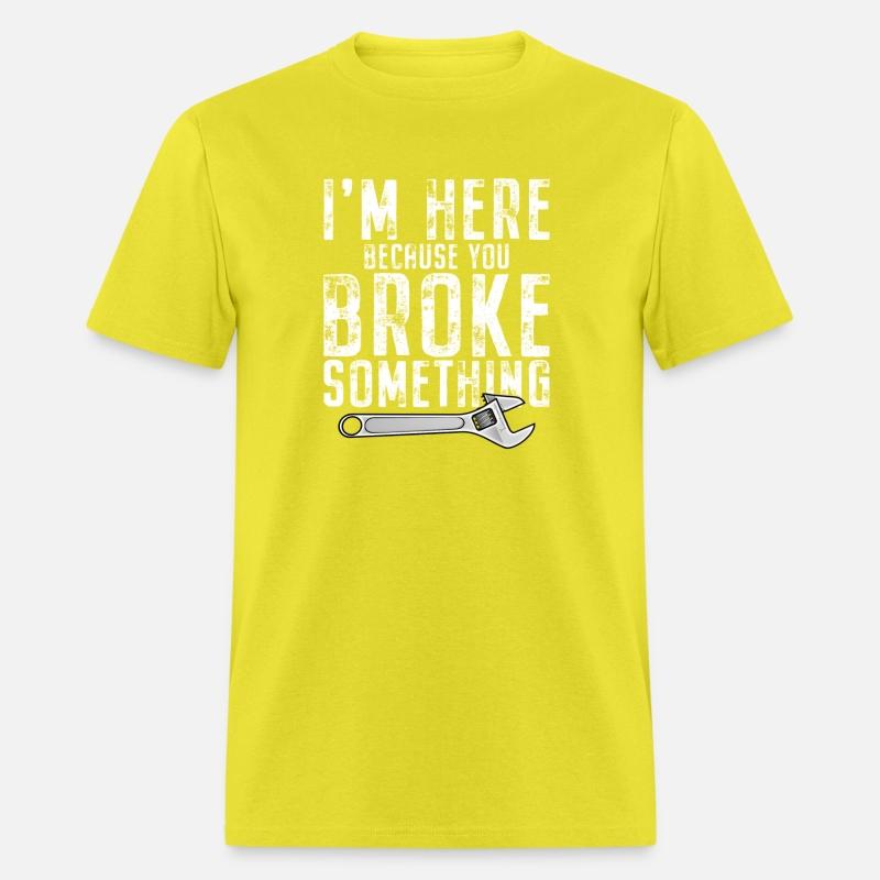 I'M Here Because You Broke Something Mecha