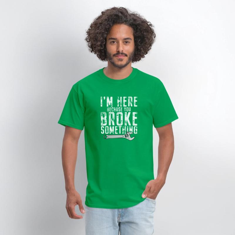 I'M Here Because You Broke Something Mecha
