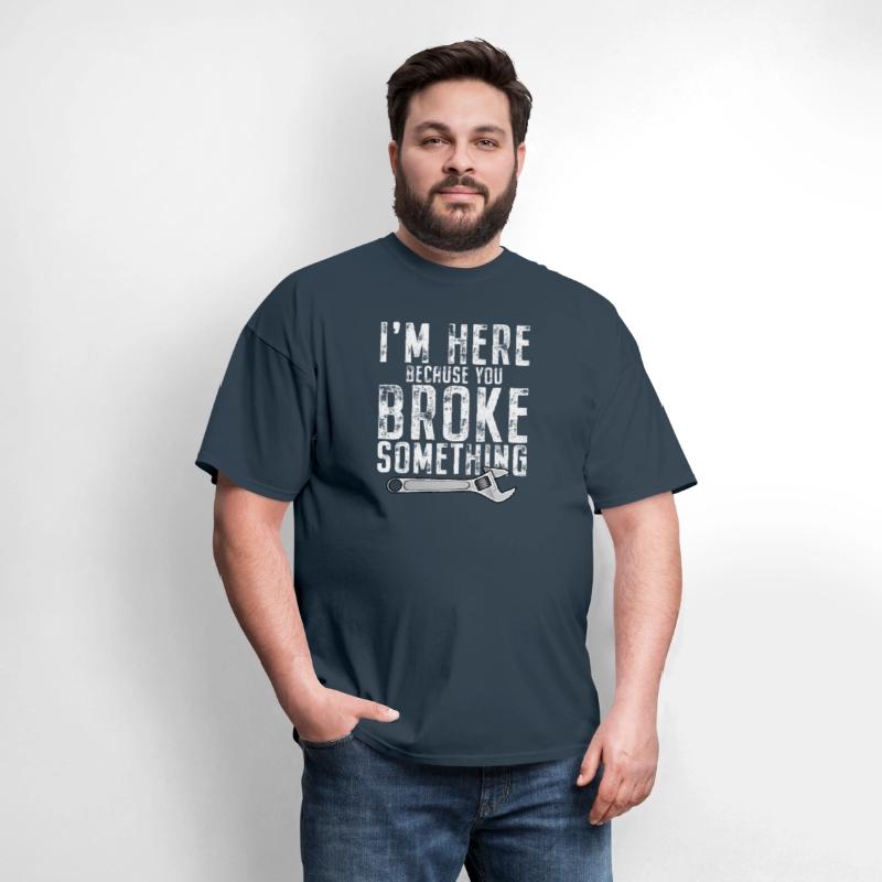 I'M Here Because You Broke Something Mecha