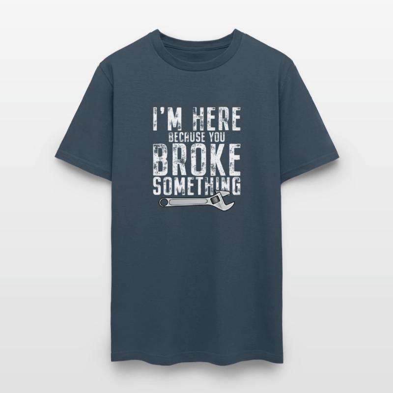 I'M Here Because You Broke Something Mecha