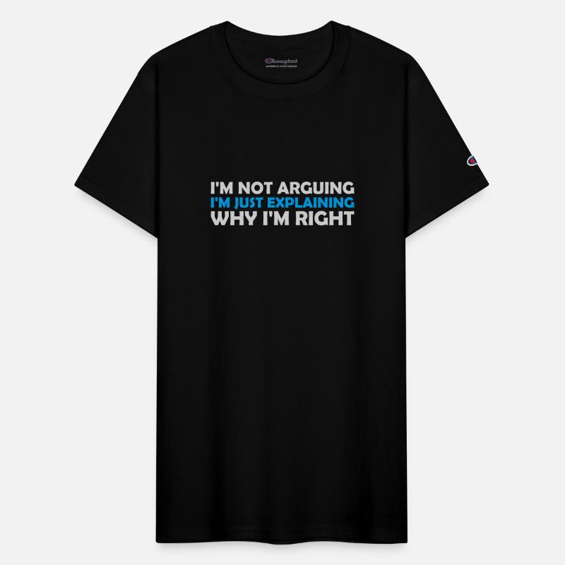 I'm not arguing saying