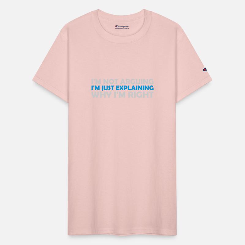 I'm not arguing saying