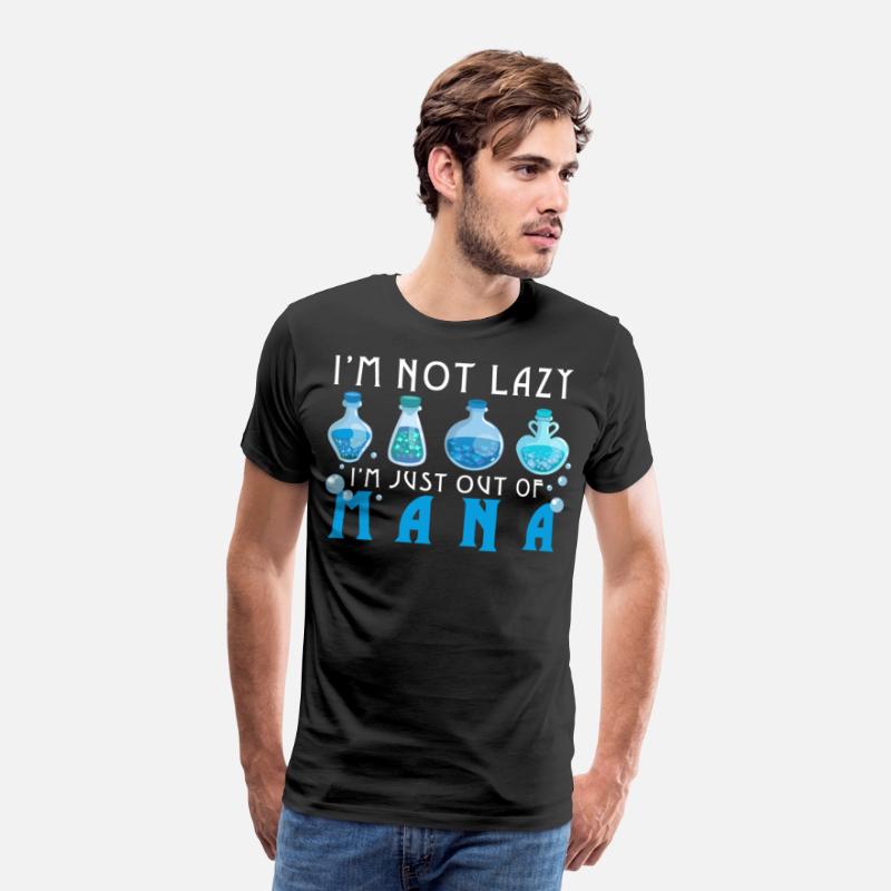 I'm Not Lazy Just Out of Mana Potion Witch Gamer
