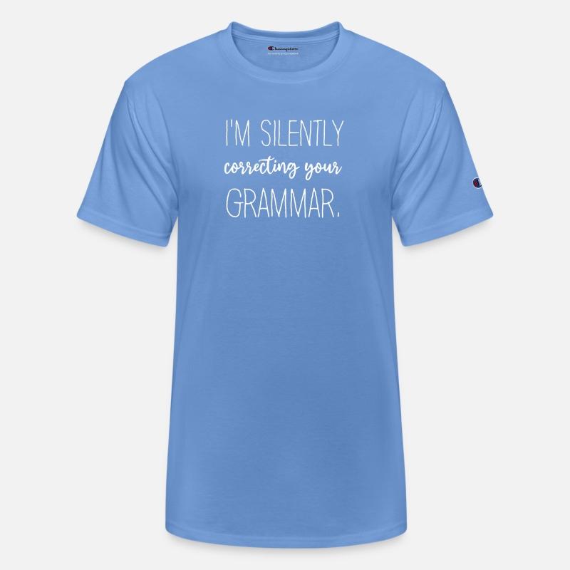 I'm Silently Correcting Your Grammar
