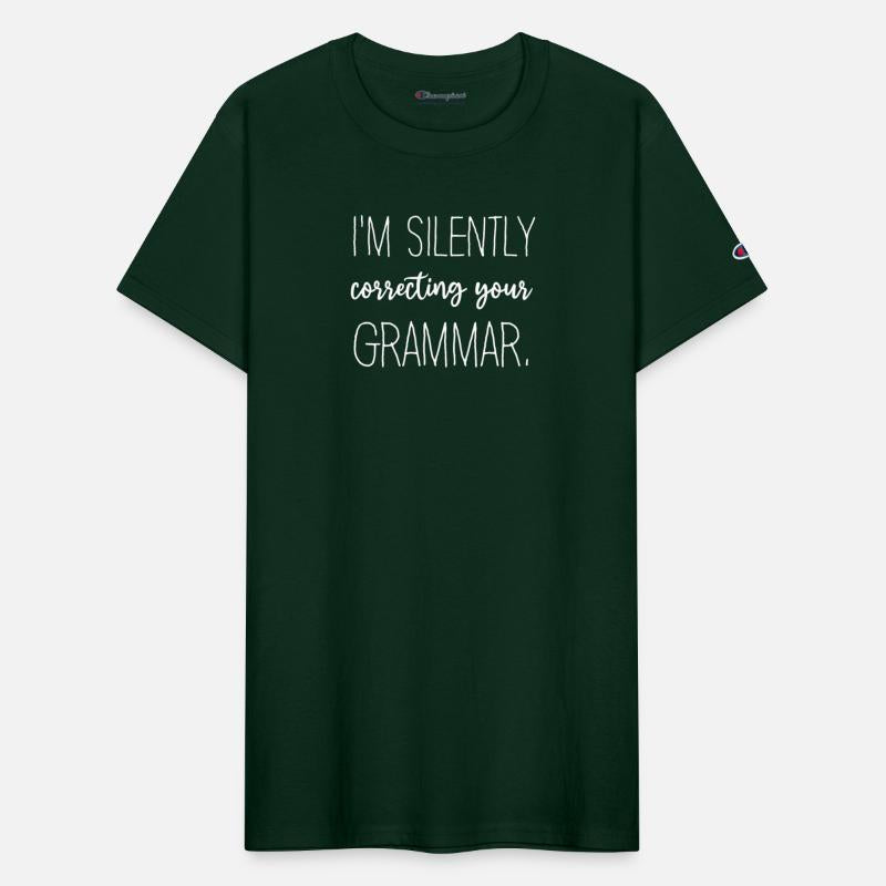 I'm Silently Correcting Your Grammar