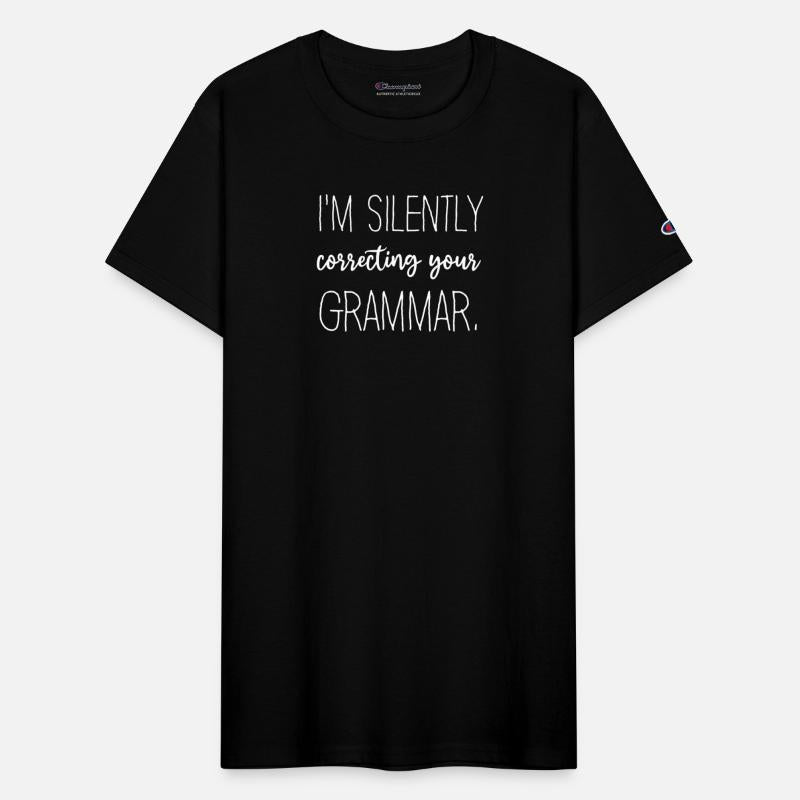I'm Silently Correcting Your Grammar