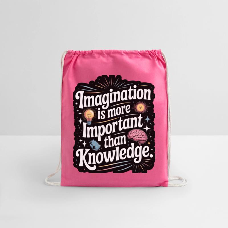 Imagination Over Knowledge – Inspiring Quote Tee